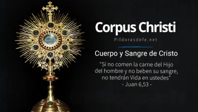 Solemnidad del Cuerpo y la Sangre de Cristo: Corpus Christi