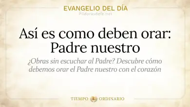 Evangelio de hoy Jueves 18 de junio 2026: San Mateo 6,7-15
