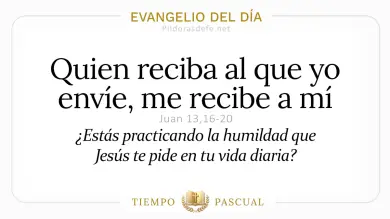 Evangelio del Día Jueves 30 de Abril 2026: Juan 13,16-20 🙏