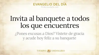 Evangelio de hoy Jueves 20 de Agosto de 2026: Mateo 22,1-14
