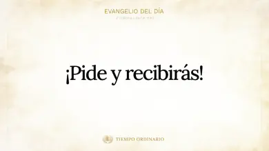 Evangelio de hoy Jueves 8 de Octubre 2026: Lucas 11,5-13