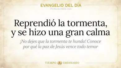 Evangelio de hoy Martes 30 de Junio de 2026: Mateo 8,23-27
