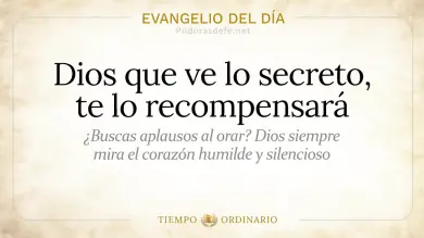 Evangelio de hoy Miércoles 17 de junio 2026: Mateo 6,1-6.16-18