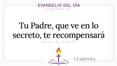 Evangelio del D&iacute;a Mi&eacute;rcoles de Ceniza 18 Feb 2026: Mateo 6,1-6.16-18