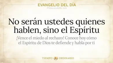 Evangelio de hoy Viernes 10 de Julio 2026: San Mateo 10,16-23