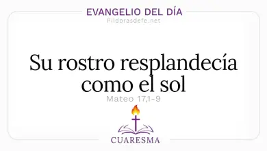Evangelio del D&iacute;a Domingo 1 Mar 2026: Mateo 17,1-9 + Palabra de Hoy 🙌
