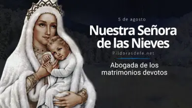 Virgen de las Nieves: Abogada de los Matrimonios Devotos Nuestra Señora de las Nieves, Abogada de los Matrimonios Devotos