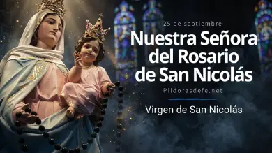 Virgen del Rosario de San Nicolás: Historia