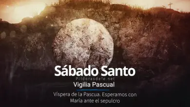 Sábado Santo, Vigilia Pascual: Esperamos ante el Sepulcro