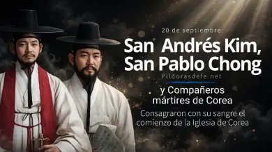 San Andrés Kim y Pablo Chong: La valentía junto a todos los santos mártires de Corea