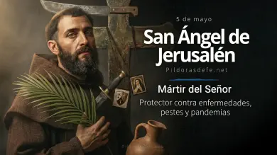 San Ángel de Jerusalén: El Santo del Día protector ante toda enfermedad y peste 🙏