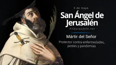 San Ángel de Jerusalén: Protector contra enfermedades y pestes