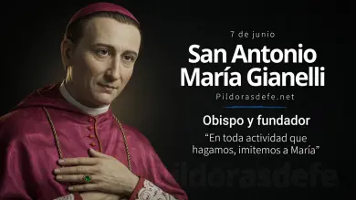 San Antonio María Gianelli, Obispo y fundador: Devoto de la Santísima Virgen María