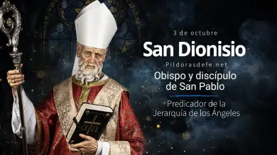 San Dionisio: Obispo predicador de la Jerarquía de los Ángeles