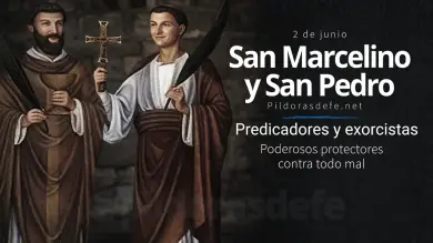 Santos Marcelino y Pedro, presbítero y exorcista: Mártires