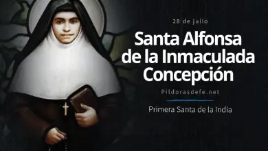Santa Alfonsa de la Inmaculada Concepción: Abogada contra enfermedades