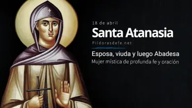 Santa Atanasia. Esposa, viuda y Abadesa mística