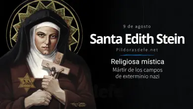 Santa Edith Stein (Teresa Benedicta de la Cruz) Patrona de Europa