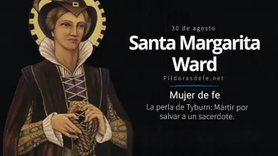 Santa Margarita Ward, Mujer de fe: Mártir por salvar a un Sacerdote