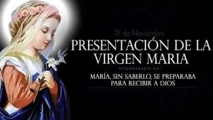 Memoria de la Presentación de la Bienaventurada Virgen María