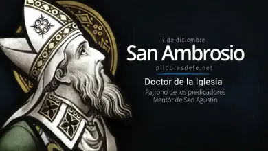 San Ambrosio, Obispo y Doctor de la Iglesia. Mentor de San Agustín