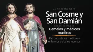 San Cosme y San Damián. Patronos de los médicos y farmaceutas