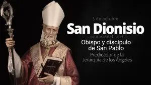 San Dionisio. Obispo predicador de la Jerarquía de los Ángeles