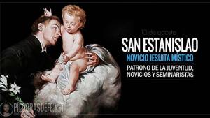 San Estanislao de Kostka. Patrono de la Juventud y de los Seminaristas
