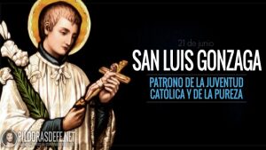 San Luis Gonzaga. Patrono de la juventud y protector de la vida