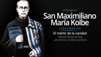 San Maximiliano Kolbe. Mártir de la caridad. Patrono de las familias