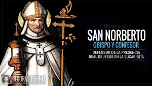 San Norberto. Defensor de la Presencia Real de Jesús en la Eucaristía