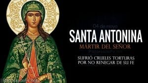 Santa Antonina de Nicea, Virgen y Mártir. Biografía