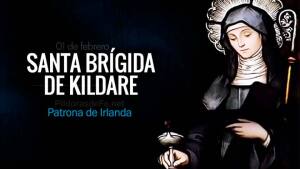 Santa Brígida de Irlanda. Fundadora. Biografía, vida y obras