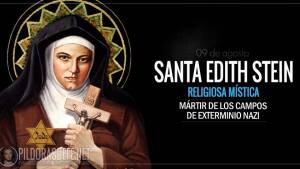 Santa Edith Stein (Teresa Benedicta de la Cruz) Patrona de Europa