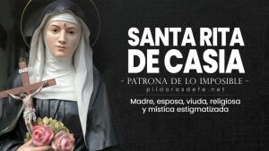 Santa Rita de Casia. Religiosa estigmatiza. Patrona de lo Imposible
