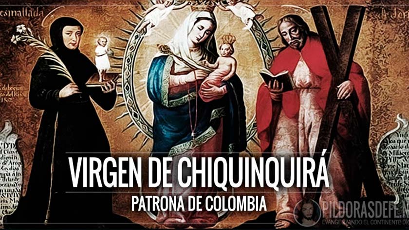 virgen de chiquinquira santa patrona de colombia nuestra senora del rosario de chiquinquira