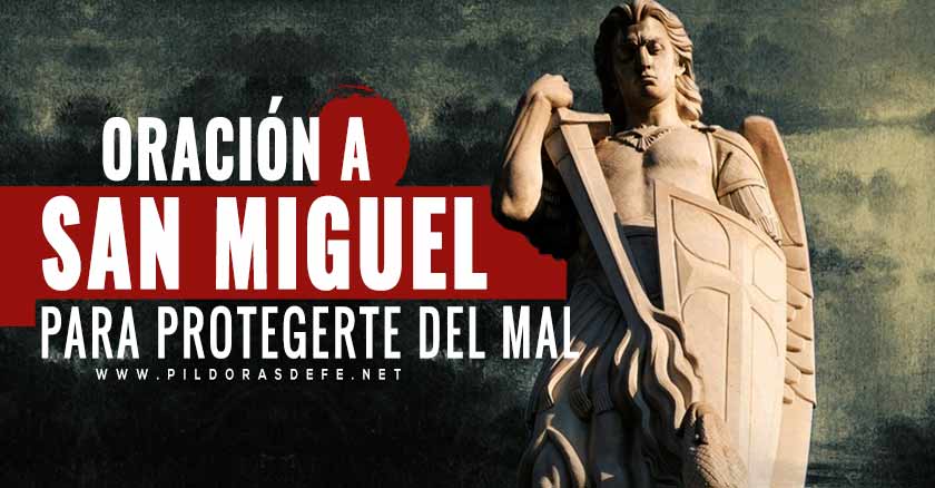 oracion a san miguel arcangel para protegerte del mal san miguel estatua