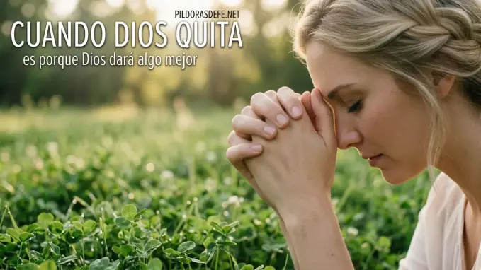 Cuando Dios quita da algo mejor