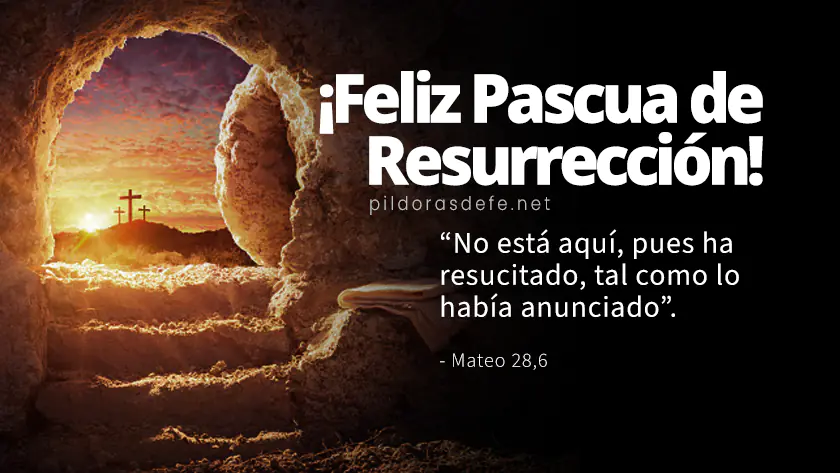 Feliz Domingo de Pascua Cristo ha Resucitado Resurreccion del Senorwebp