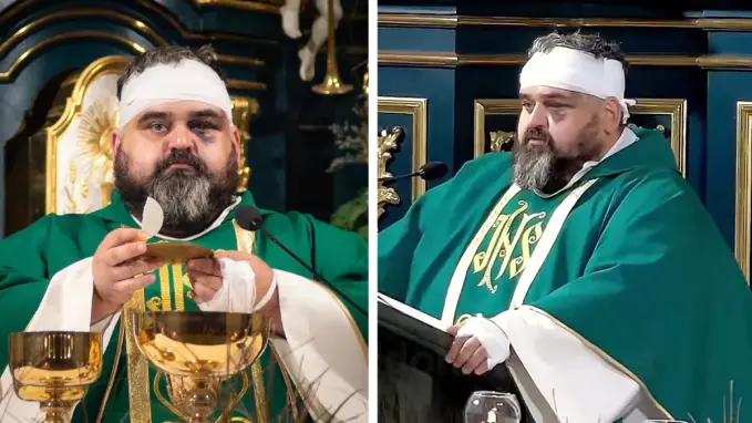 Sacerdote Padre Adrian Polonia perdona asesino