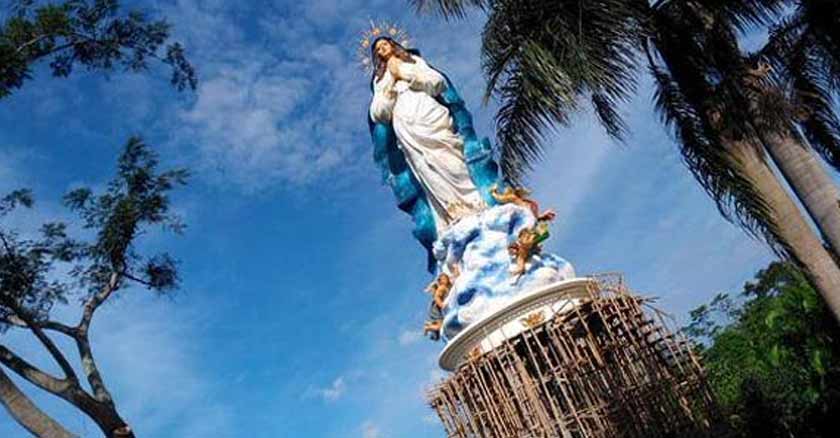 estatua de la virgen maria de la asuncion la mas alta del mundo