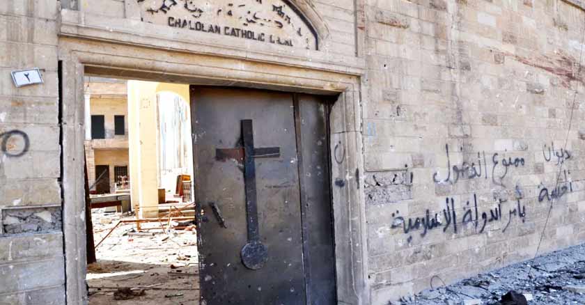 iglesia nuestra senora perpetuo socorro primera liberada mosul del isis