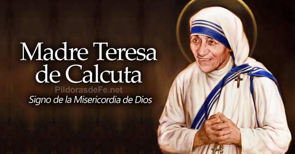 madre teresa calcuta signo misericordia de dios