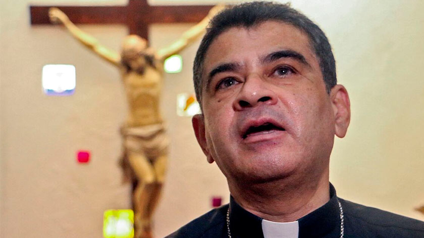 monsenor alvarez en nicaragua estamos en las manos de dios iglesia en conflicto