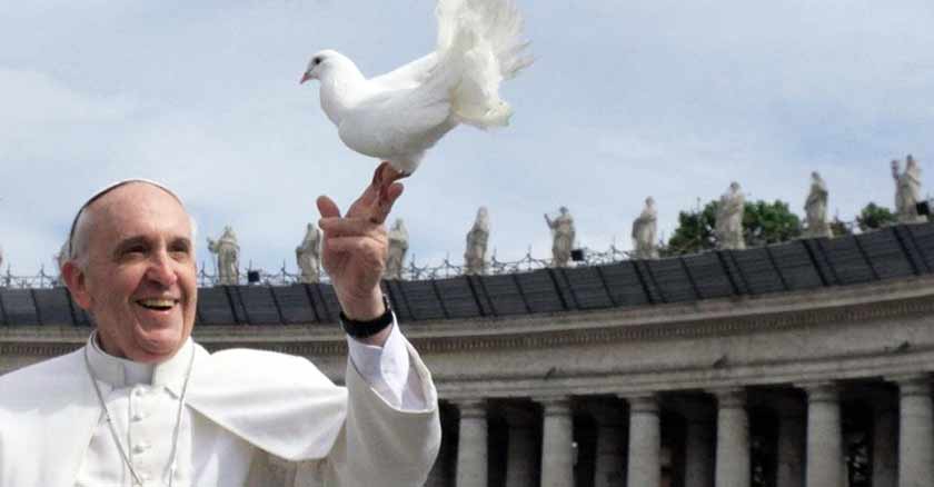 papa francisco abre el corazon al poder del espiritu santo