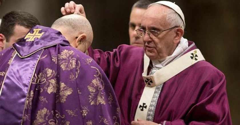 papa francisco cenizas medicinas que curan oracion ayuno caridad