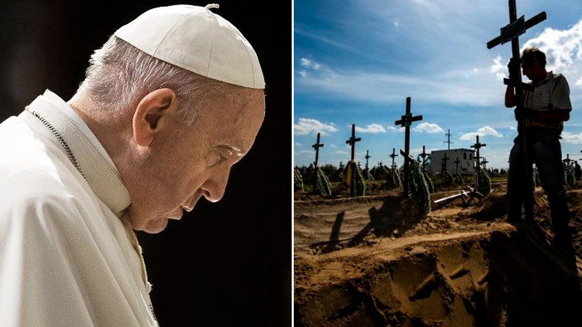 papa francisco estamos viviendo gerra mundial detengamonos