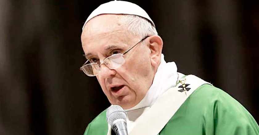 papa francisco evitar quejarse feo pecado de la pereza