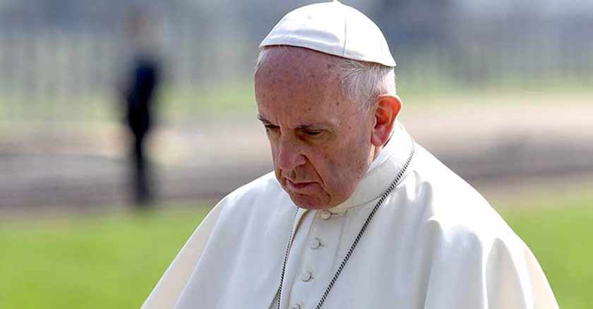 papa francisco iglesia con miedo expulsar demonios no es de Dios