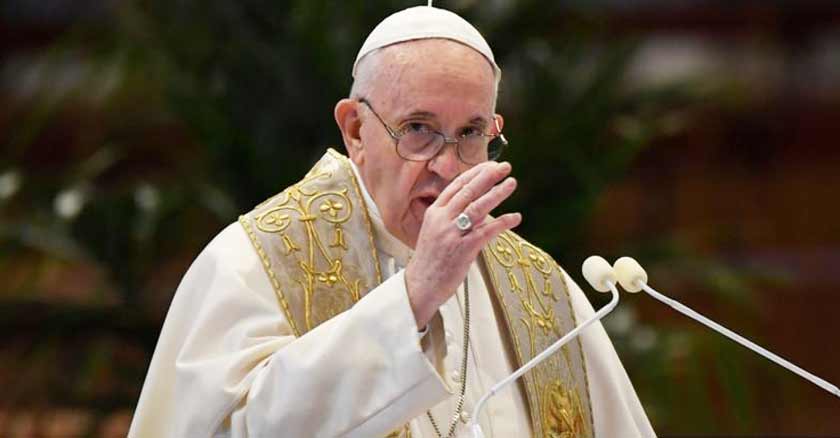 papa francisco iglesia no necesita dinero sucio fruto de gente explotada
